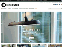 Tablet Screenshot of iconicdutch.com